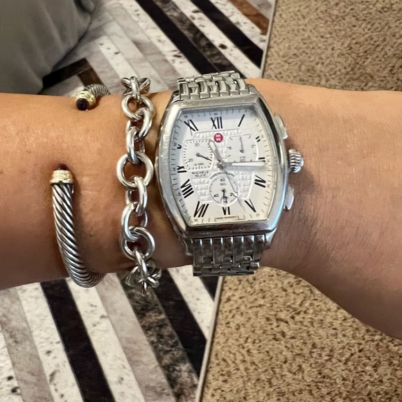 Michele Releve Stainless Steel Watch. - Picture 3 of 12